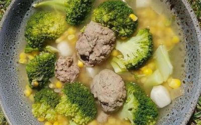 Steak and Chicken Liver Meat Balls