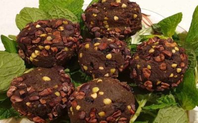Choc Mint Hemp Protein Balls